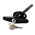 Jr Products JR PRODUCTS 10985 Exterior Hardware RV Locking T-Handle- Black J45-10985